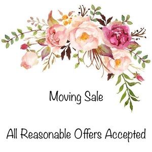 MOVING SALE - All Reasonable Offers Accepted
